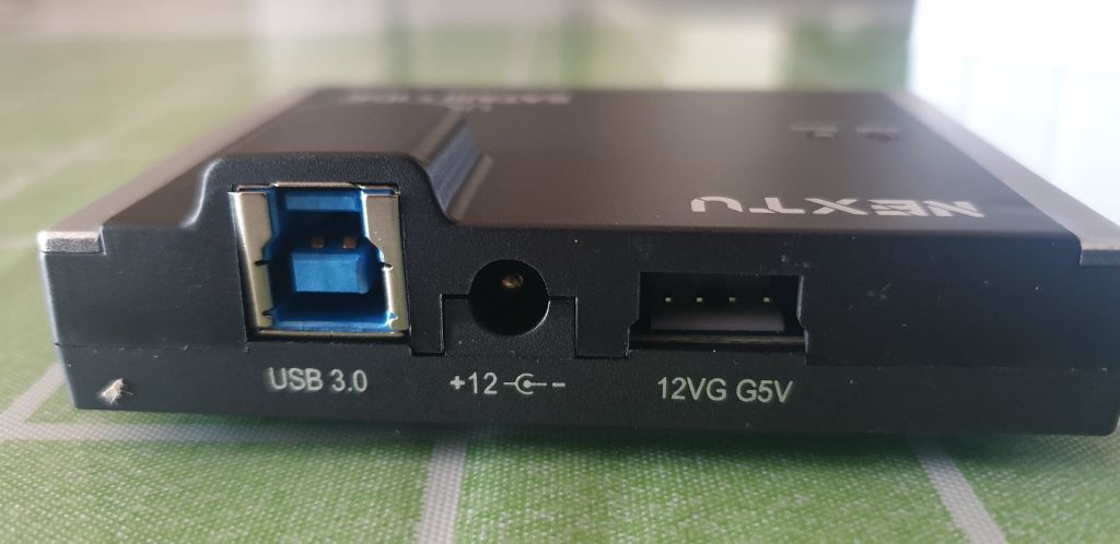 넥스트 USB 3.0 to SATA IDE 컨트롤러 NEXT-518U3 메인 포트