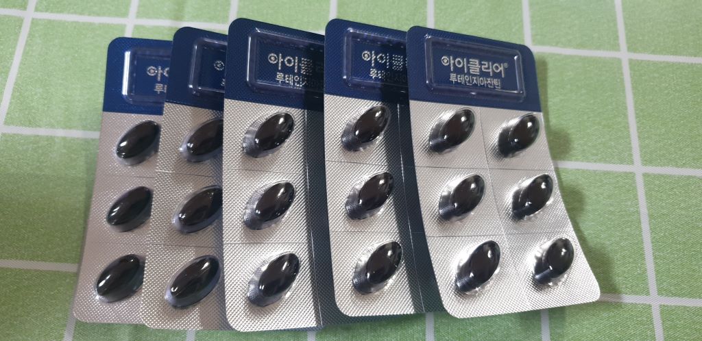 종근당 아이클리어 루테인지아잔틴 1박스 구성