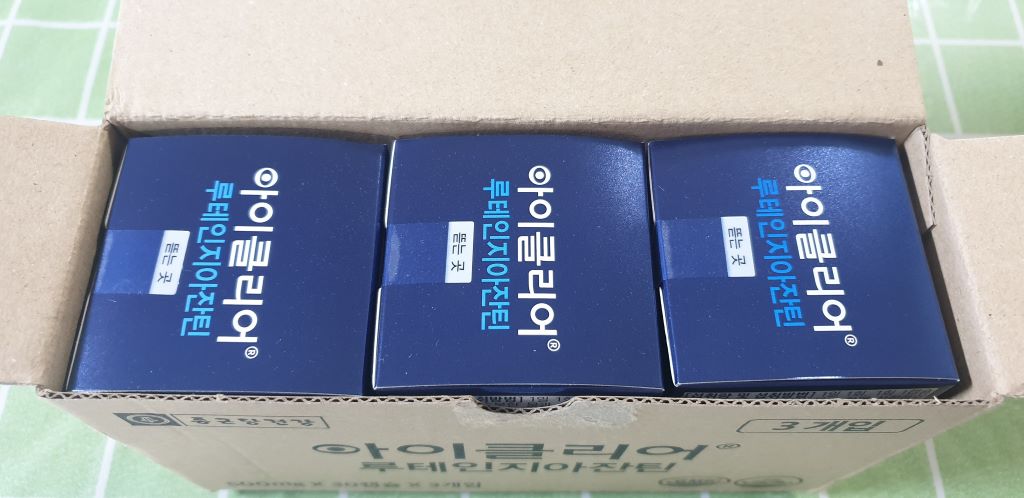 루테인 종근당 아이클리어 루테인지아잔틴 구성